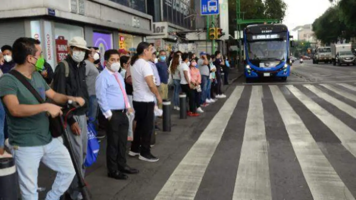 CDMX aspectos personas cubrebocas